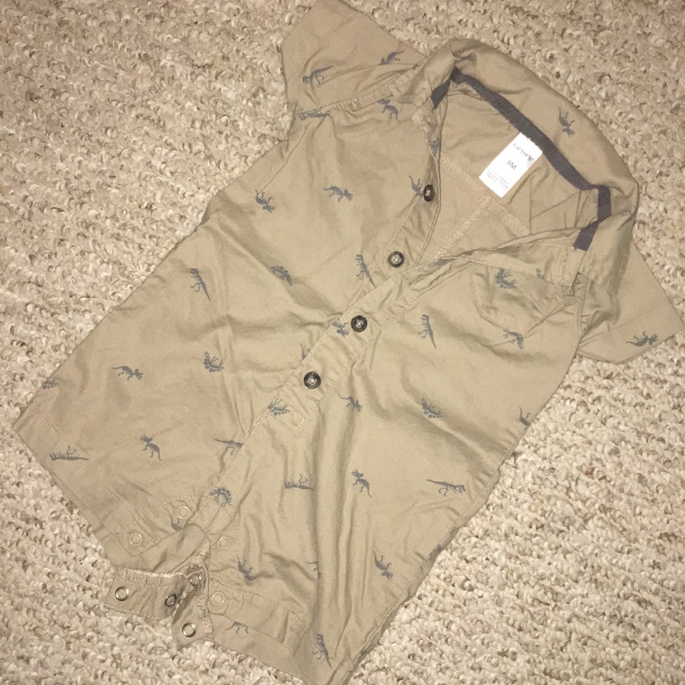 Carters shoe sleeve one piece 9m